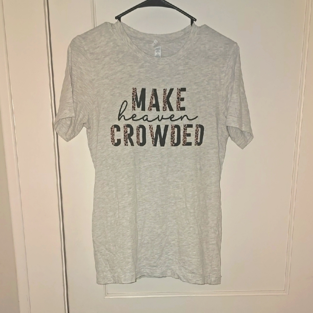 Women's Gray Boutique Graphic Tee